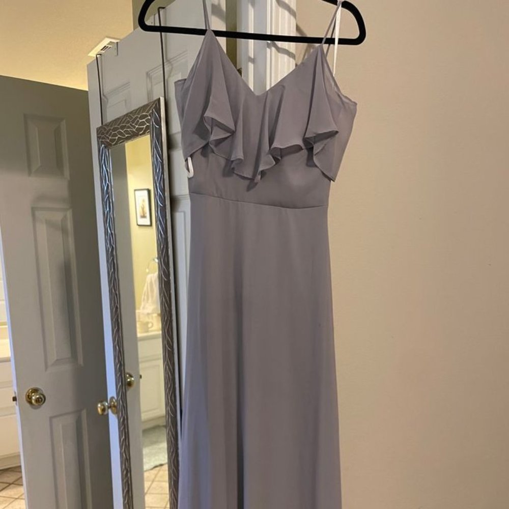 Silver/Grey Bridesmaid Dress